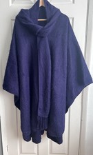  Alpaca Wool purple Poncho