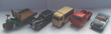 4x Dinky & 1x Corgi cars