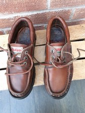Original Kickers Brown Moccasin Boat Shoes 1992 Chunky Sole