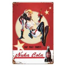 Fallout Nuka Cola Retro Pinup