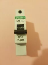 Crabtree MCB B16 61/B16 Series Type B Single Pole Breaker 