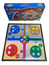 LARGE Ludo Game - Traditional Ludo Board Game for Kids & Adults 32x32 CM