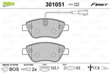 Front Disc Brake Pad Set VALEO