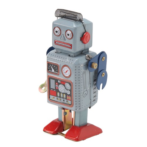 Vintage robot wind - vintage, up