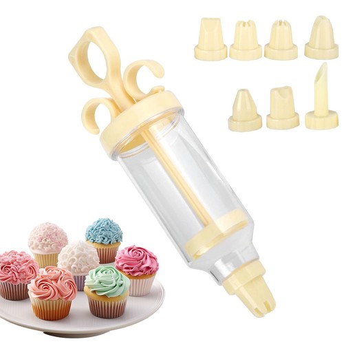 Cake decorating gun - gun, kit,