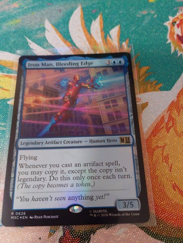 Iron man bleeding - iron, edge