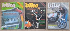 Bike motorcycle magazine 1980 July through to December