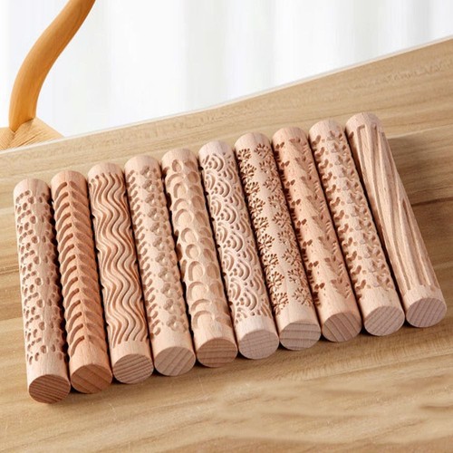 Clay texture roller art - roller,