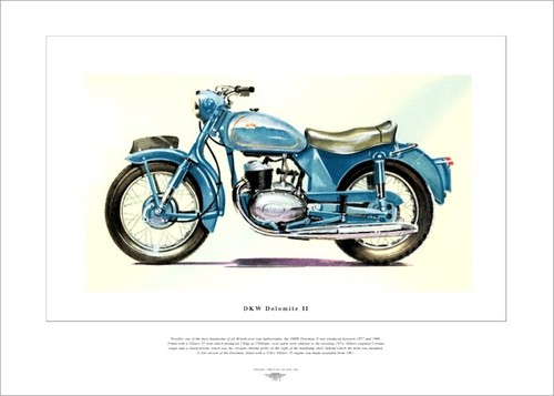 Dmw dolomite motorcycle - dolomite, ii