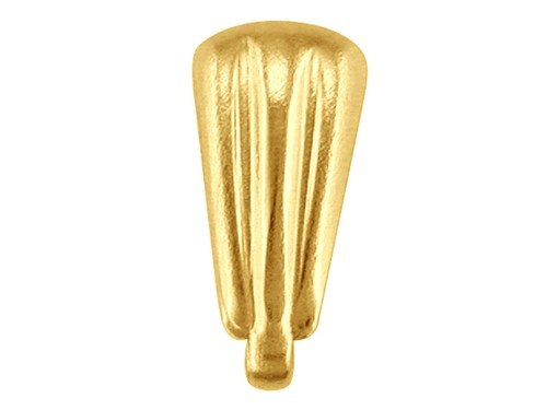 9ct gold fluted bail yellow - 9ct,