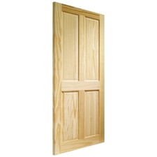 XL Joinery Victorian 4 Panel Internal Clear Pine Door 1981x838mm 78"x33" 35mm