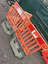 4x Oxford Plastics 1m barrier