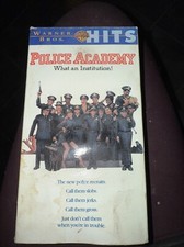 POLICE ACADEMY Movie VHS Tape