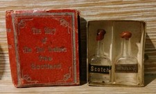 Vintage Mini Scotch Whisky Bottles The Story Of The Two Swallows Frae Scotland 