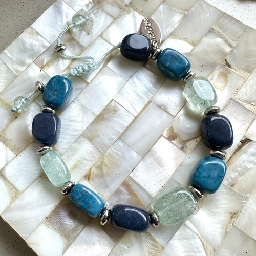 Lola rose blue green gemstone - lola,