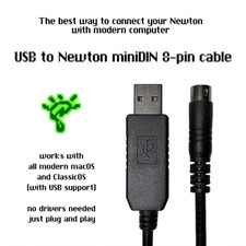 Apple Newton serial-to-USB