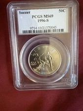 Silver Dollar Coin 1996