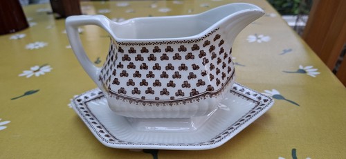 Vintage adams sauce gravy boat - adams,