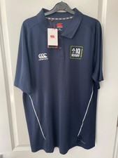 Canterbury Rugby Men's Polo Shirt Size 2XL  New With Tags please see measure pic