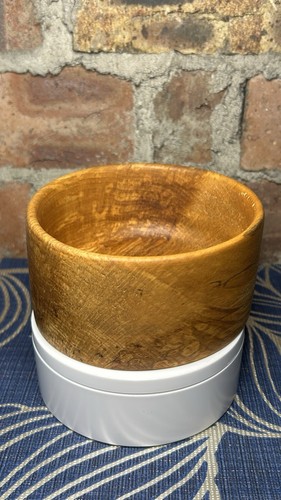 Hand turned wooden bowl - turned,