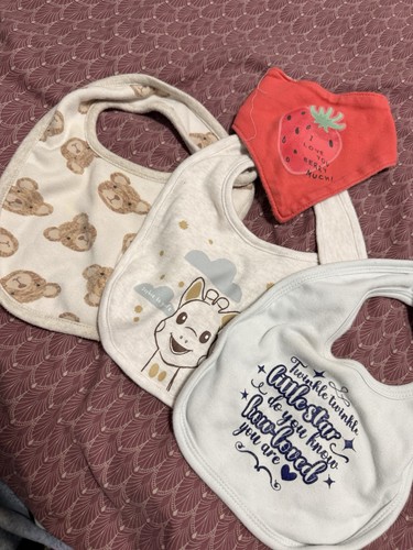 Baby bibs never worn - baby, before