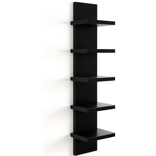 Tier wall shelf bookshelf - 5-tier,