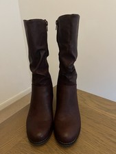 Pavers Burgundy Calf Length