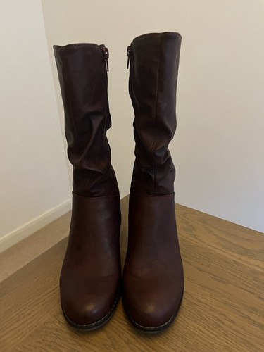 Pavers burgundy calf - burgundy,