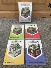 Minecraft Guide Collection Box Set 4 Books Egmont 2017 Exploration Redstone