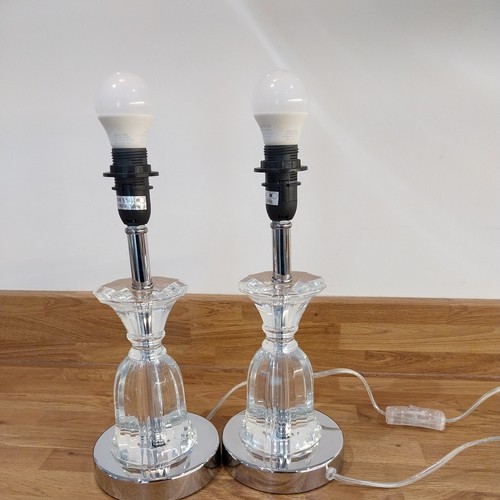 Pair matching lamp bases - lamp,