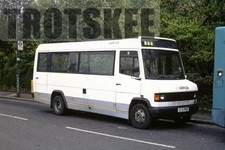 35mm Slide Arriva Mercedes Benz 609D Reeve Burgess G72PKR 2001 Orig