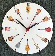 Guitar Lover's Clock -