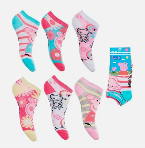 Kids peppa pig socks 8 - 3,