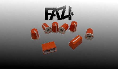 Orange knobs 2xfader - orange,