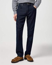 Wrangler Greensboro Epic Soft Lightweight Regular Fit Mens Jeans - Moonlight Rin