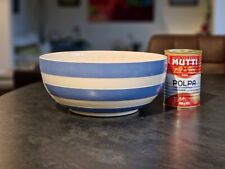 T G Green. Cornishware, Blue & White Mixing Bowl. 24cm wide.