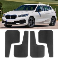 Car Rubber Black Set of 4 Mud