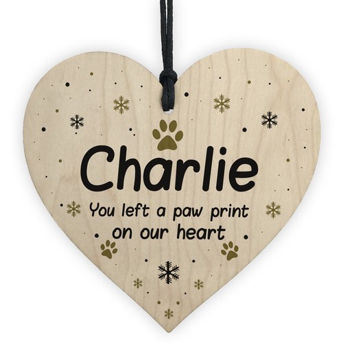Wooden personalised dog cat - personalised,