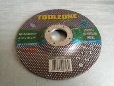 115mm 4.5" Metal Masonry Depressed Angle Grinder Cut Off Disc Blades Stone Steel