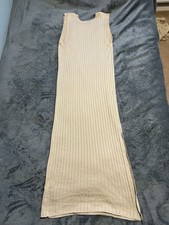Long Beige Dress