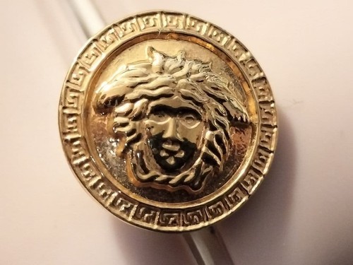 Versace medusa pin vintage - medusa,