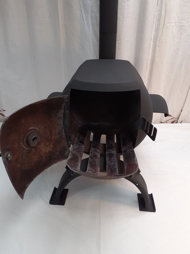 Wood burning pot - burning, stove