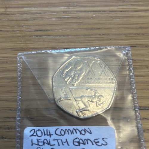 Fifty pence coin 2014 - pence,