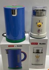 Bodum Moma Bistro electric coffee Grindef and electric water kettle