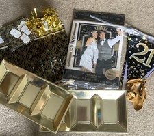 21st birthday Black Gold photo