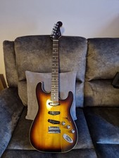 Fender MIJ Aerodyne Special Stratocaster Electric Guitar Chocolate Brown Burst 