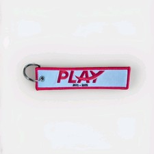 PLAY Airlines Remove Before Flight Keychain