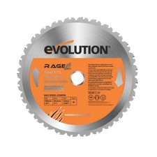 Evolution Circular Saw Blade Multi-Material Durable 255 x 25.4mm 28T