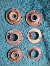 6 X  Old vintage Brass