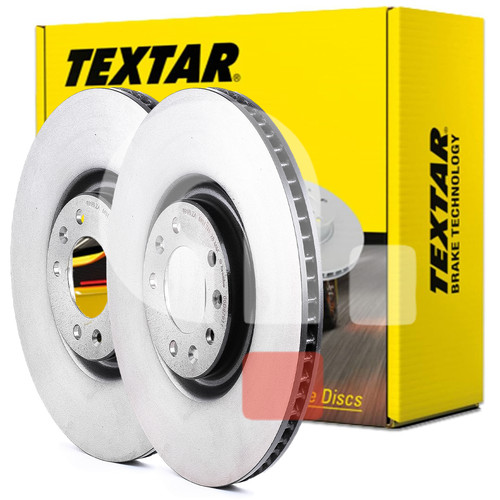 Textar front brake discs kit - textar,